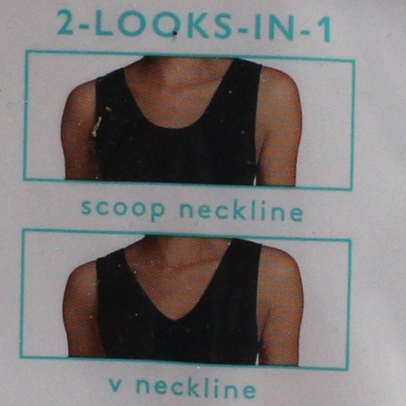 Radiant by Vanity Fair Women's Size Small Spin Tank Scoop or V-Neck Daywear - Picture 6 of 12